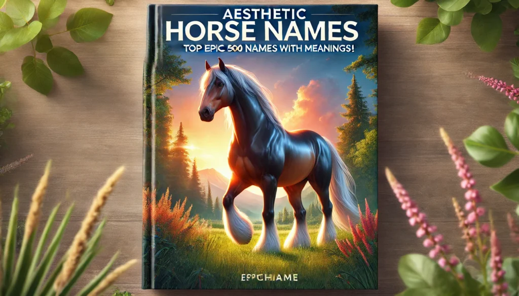 Aesthetic Horse Names