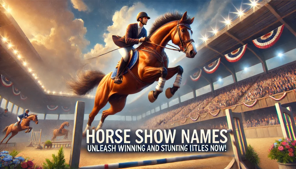 Horse Show Names