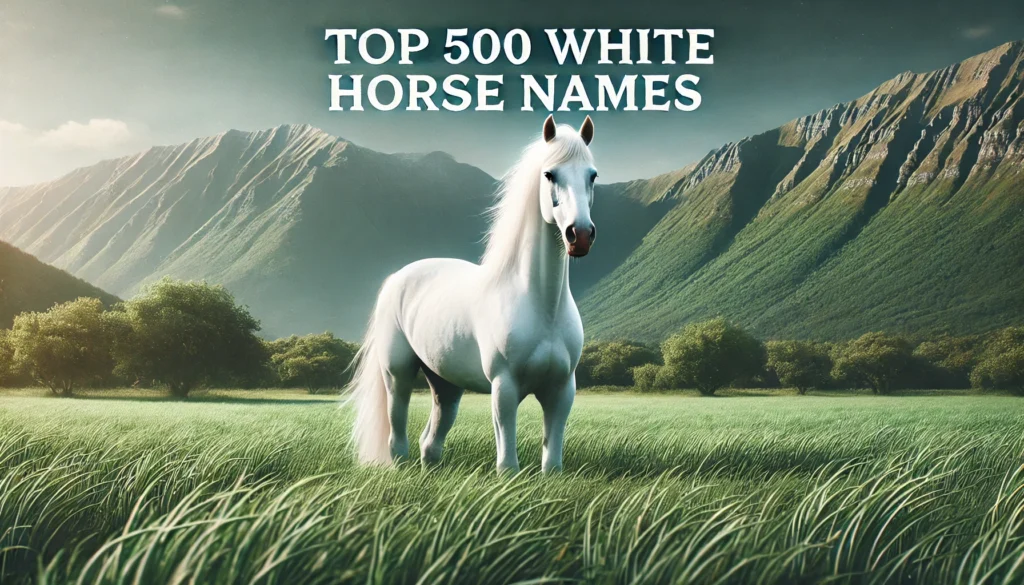 White Horse Names