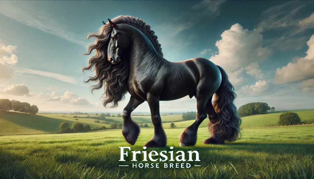 Friesian Horse Breed 